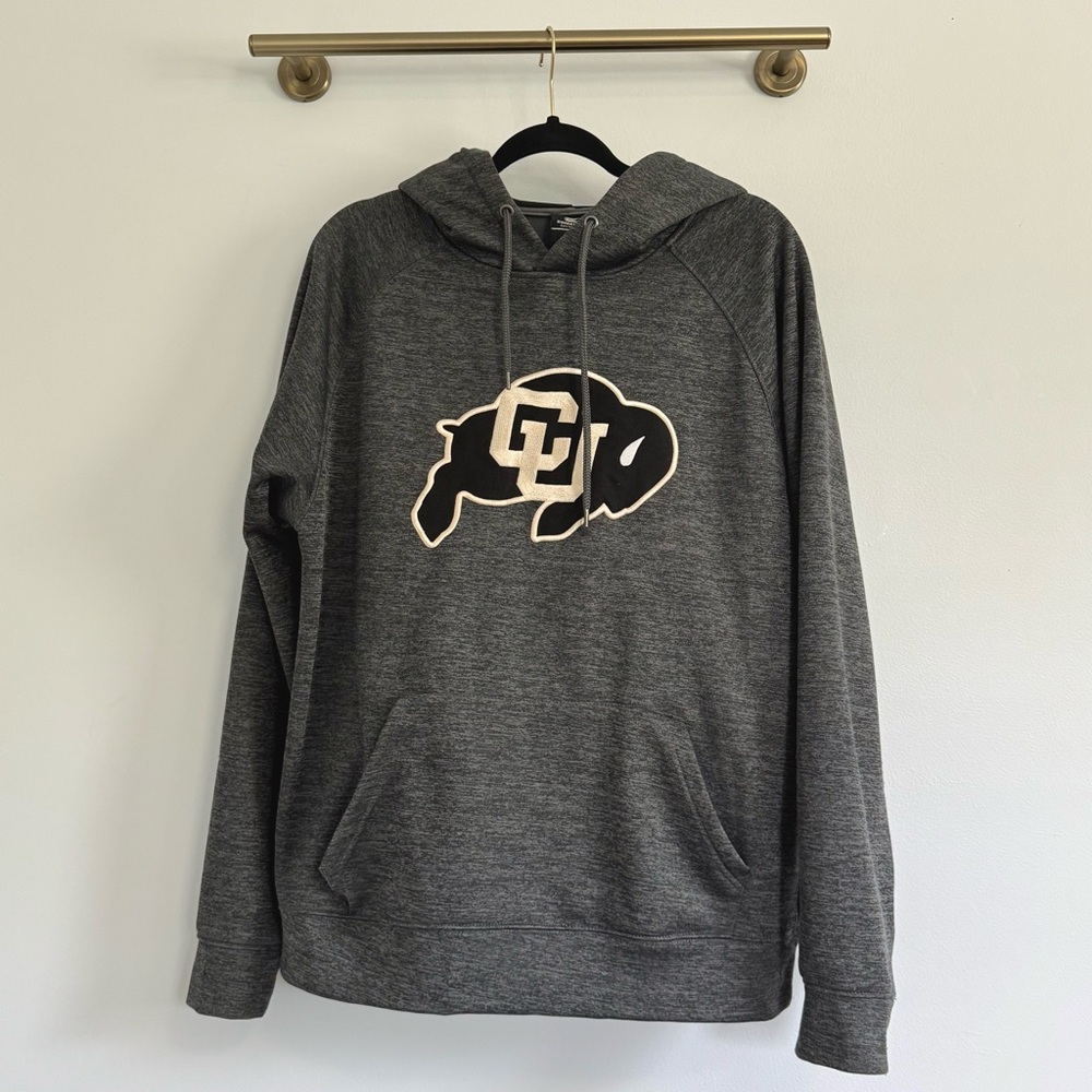 Colorado University Gray and Black Hoodie